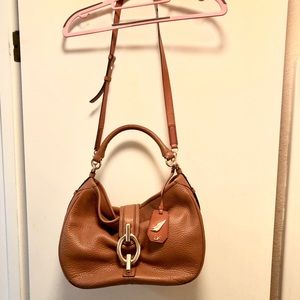 Diane Von Furstenberg Sutra Hobo brown leather